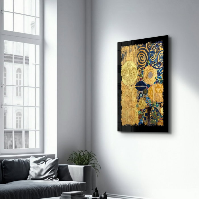 Wallity Pintura Decorativa de Vidrio Templado Multicolor 46 x 72 cm Wallity Pintura Decorativa de Vidrio Templado Multicolor 46 x 72 cm